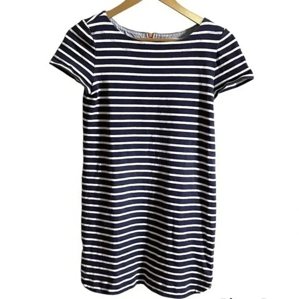 Ann Taylor LOFT Striped Nautical Shift Dress